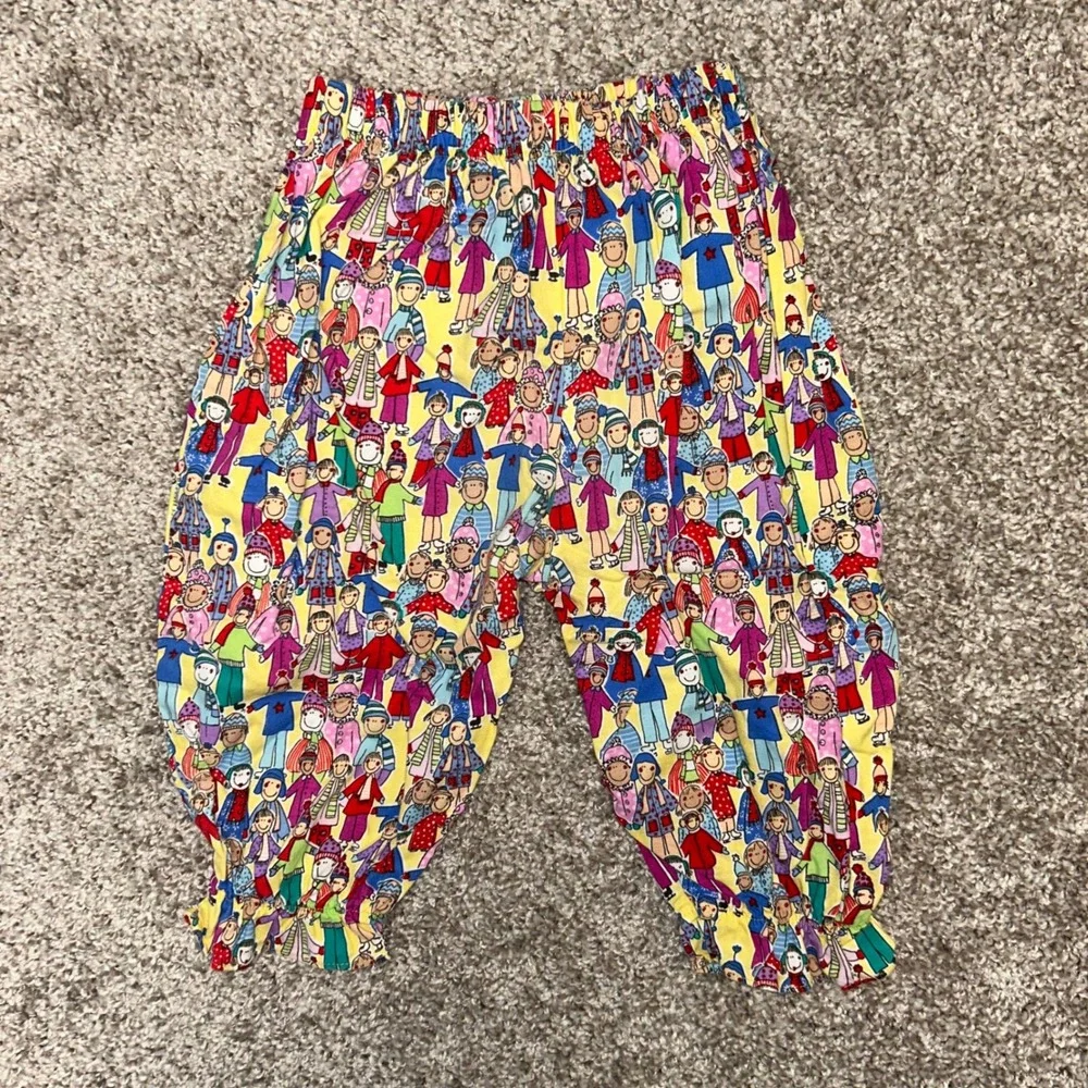 Vintage Chicken Noodle Baby/Toddler Girls Outfit Size 18M Top Bloomers USA Made